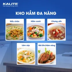 Nồi kho hầm đa năng KALITE KLSC206 giữ trọn dinh dưỡng 934668