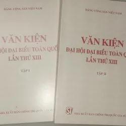 Bộ 2 cuốn Văn kiện Đại hội đại biểu toàn quốc lần thứ 13