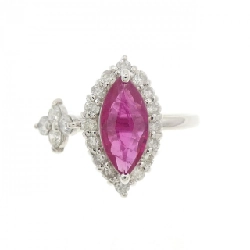 Nhẫn Ruby K18WG 1.10CT 671034