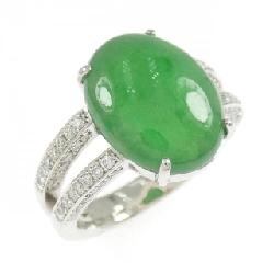 Nhẫn Ngọc Bích PT900 5.77CT - Hàng hiệu Chính hãng