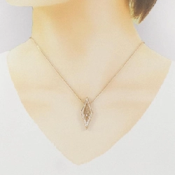 K18PG 2WAY Dây chuyền kim cương 0.60CT - Hàng hiệu Chính hãng 868219