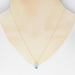 K18YG Blue Topaz Necklace - Hàng hiệu Authentic 863061