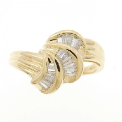 Nhẫn kim cương K18YG/K18WG 0.20CT - Hàng hiệu Authentic 848142