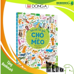 (TẶNG BOOKMARK) Tinh mắt bắt hình: Chó và mèo - 60 Sách thiếu nhi
