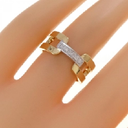 Nhẫn kim cương K18YG/K18WG 667495