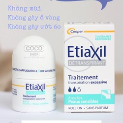 Lăn khử mùi EtiaXil chống mùi đặc trị dành cho da nhạy cảm (15ml) 174528