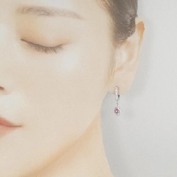 PT900/K18WG Bông tai Sapphire 0.552CT - Hàng hiệu Chính hãng 868413