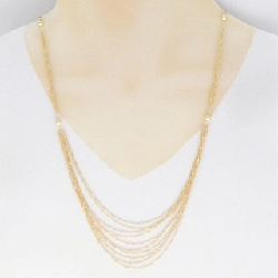 K18YG Dây chuyền - Hàng hiệu Chính hãng 864549