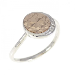 Nhẫn kim cương PT950/K18PG 0.01CT