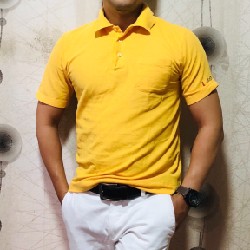 Áo Polo Nam hiệu Grendale size L dáng Body Slimfit 16747