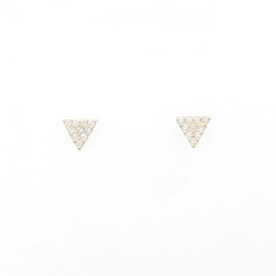 K18YG Bông tai kim cương 0.20CT - Hàng hiệu Chính hãng