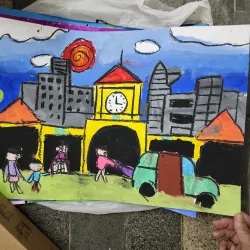 Combo 25 bức tranh vẽ acrylic về phong cảnh 799924