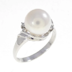 Nhẫn ngọc trai Akoya PT900 8.8mm - Hàng hiệu Chính hãng