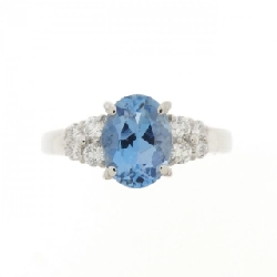 Nhẫn Aquamarine PT900 0.95CT - Hàng hiệu Chính hãng 851884