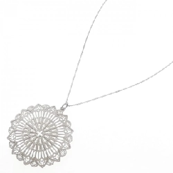 K18WG Necklace - Hàng hiệu Authentic 860961