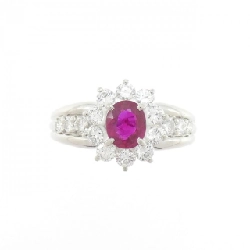 Nhẫn Ruby PT900 0.72CT - Hàng hiệu Chính hãng 850118