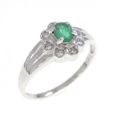 PT900 Nhẫn Ngọc Lục Bảo - Hàng hiệu Authentic