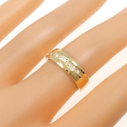 Nhẫn kim cương K18YG 0.07CT 671067