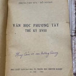 VĂN HỌC PHƯƠNG TÂY THẾ KỶ 18 _ĐỖ NGOẠN, PHÙNG VĂN TỬU 539910