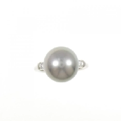 Nhẫn ngọc trai đen PT950 12.9mm - Hàng hiệu Authentic 848648