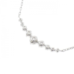 K18WG Dây chuyền kim cương 0.45CT - Hàng hiệu Chính hãng 859038