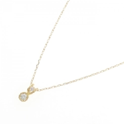 K18YG Dây chuyền kim cương 0.10CT - Hàng hiệu Chính hãng 860601