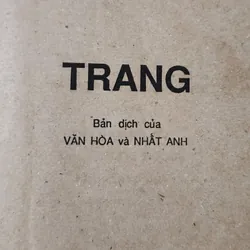 Tiểu thuyết TRANG - Pearl Buck 703879