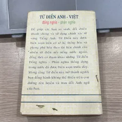 Từ điển Anh - Việt, Đồng nghĩa - Phản nghĩa 975824