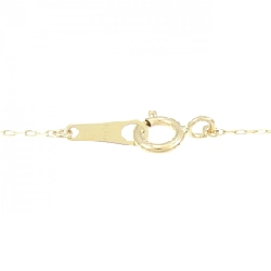 K18YG Solitaire Dây chuyền kim cương 0.05CT - Hàng hiệu Chính hãng 863795