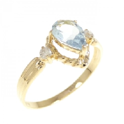 Nhẫn Aquamarine K18YG