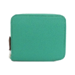 Ví Hermès FANTAISIE BOTANIQUE Silk In Compact 080204CK - Hàng hiệu Authentic