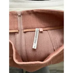 MỚI 99.99%***VÁY BÚT CHÌ DÀI *UPTOSECONDS *MÀU CAM ĐẤT MỚI* SIZE S* TẶNG QUÀ 0Đ FREESHIP 591622