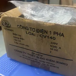 Công tơ điện mới 98% 991031