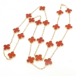 Vòng cổ Van Cleef & Arpels Vintage Alhambra 20 Motif - Hàng hiệu Chính hãng 839278