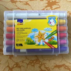 hộp màu acrylic 12 màu TL