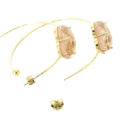 Bông tai Louis Vuitton Creole Alafori M65831 625766