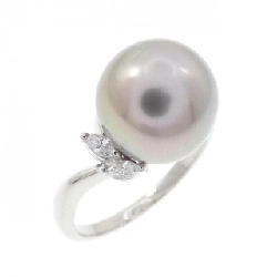 Nhẫn ngọc trai đen PT900 10.3mm - Hàng hiệu Authentic