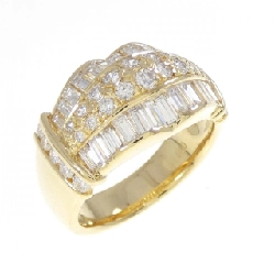 Nhẫn kim cương K18YG 1.94CT - Hàng hiệu Authentic