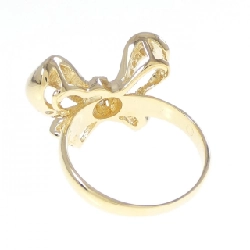 Nhẫn kim cương K18YG hình ruy băng 0.50CT - Hàng hiệu chính hãng 853911