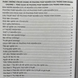 PHƯƠNG PHÁP NGHIÊN CỨU TRONG KINH DOANH 702168