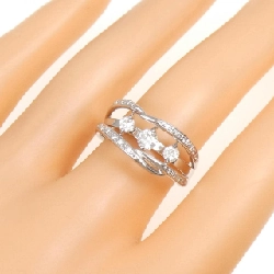 Nhẫn kim cương K18WG 0.50CT 665992