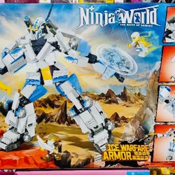 Đồ chơi lắp ráp Ninja World 82269 Ice Warfare Armor 164872