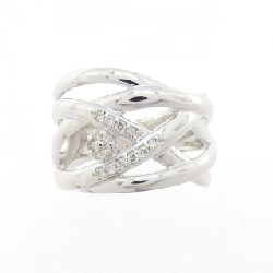 Nhẫn kim cương K18WG 0.10CT - Hàng hiệu Authentic 850738