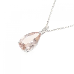 K18WG Morganite Necklace 2.01CT - Hàng hiệu Authentic 860914