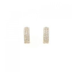 Bông tai kim cương Pavé K18YG 0.66CT - Hàng hiệu Chính hãng 866218