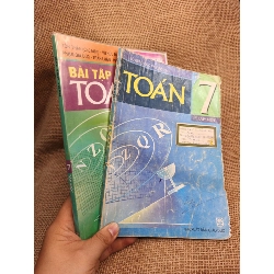 Combo Toán và Bài tập Toán 7 tập một 2004 mới 80% (Sách giáo khoa - giáo trình) HCM060526