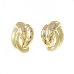 Ginza Tanaka K18YG Bông tai - Hàng hiệu Chính hãng