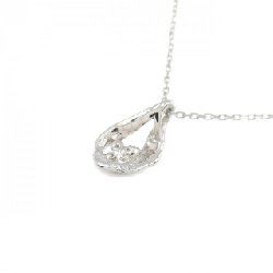 Dây chuyền kim cương hoa PT900/PT850 0.02CT - Hàng hiệu chính hãng 860576