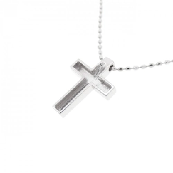 K18WG Dây chuyền hình chữ thập - Hàng hiệu Authentic 858597