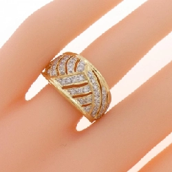 Nhẫn kim cương K18YG/K18WG 0.50CT 669083